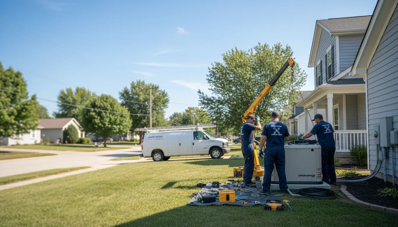 Generator Installation in Port Bolivar, TX near me